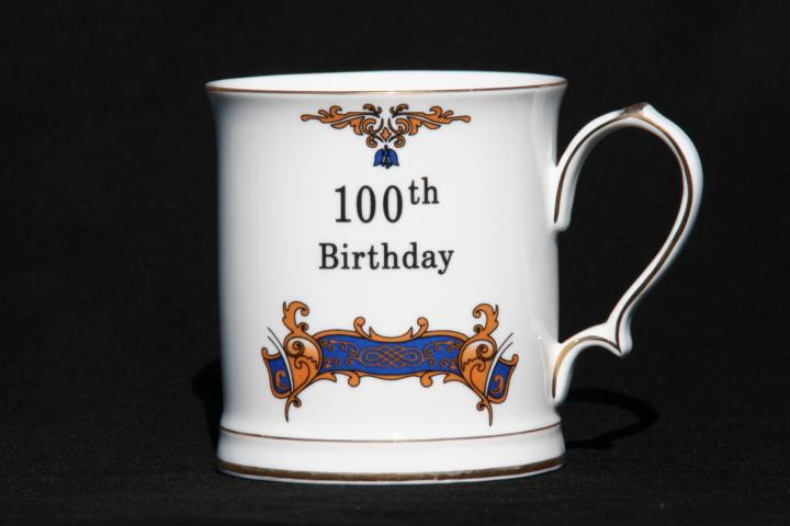 100th Birthday Tankard - Click Image to Close